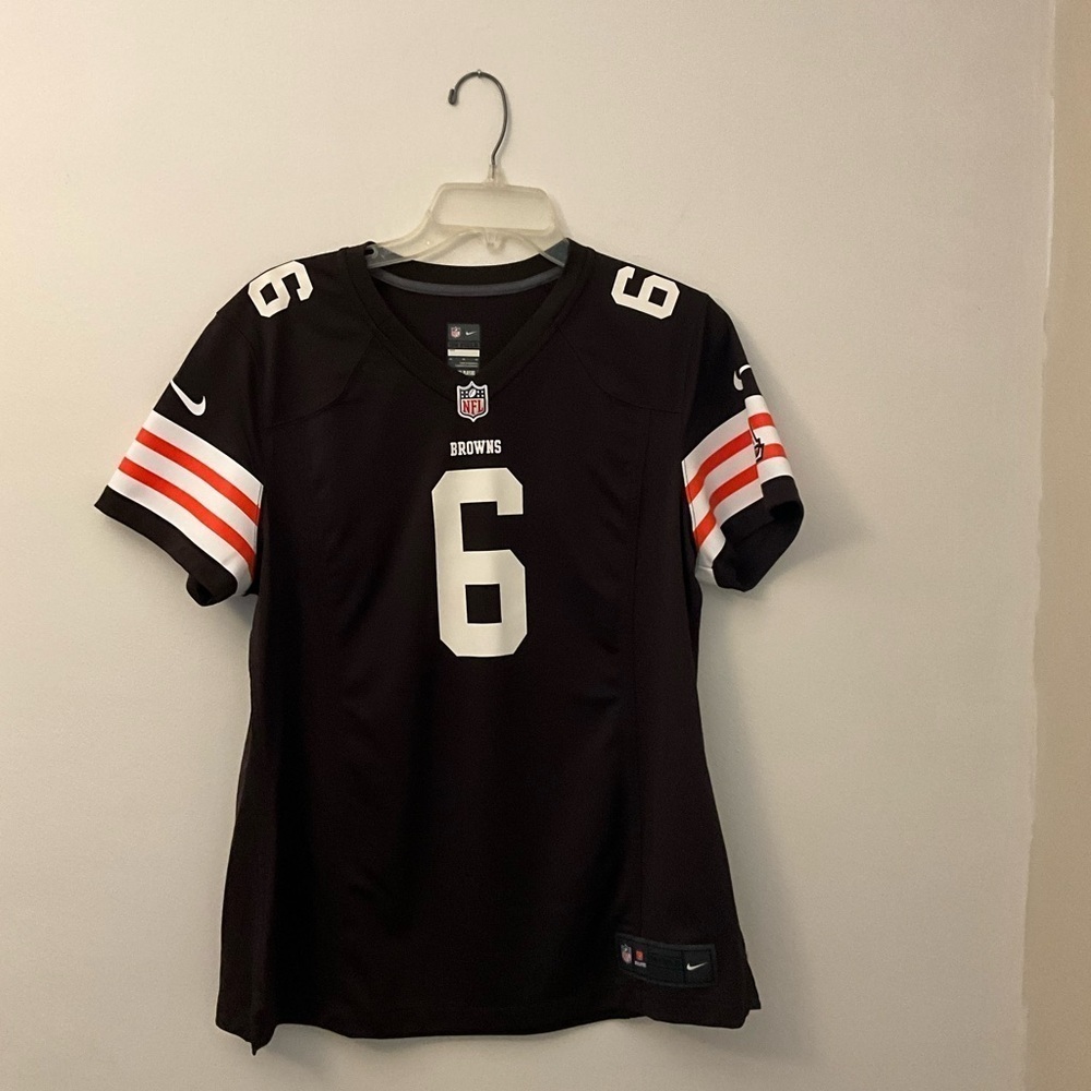 NFL Browns Hoyer Jersey with White Accents
